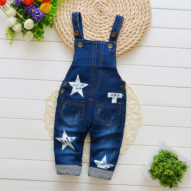 Children's Pants, Baby Children's Overalls, Jeans,